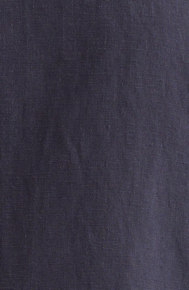 Thom Sweeney Notched Lapel Linen Sport Coat, Alternate, color, Navy