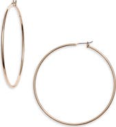 Nordstrom Classic Metal Hoop Earrings