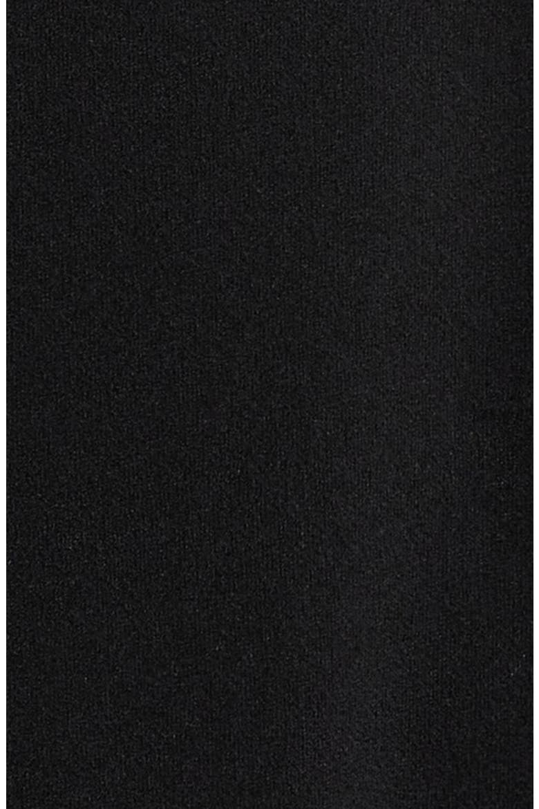 Shoulder Pin Asymmetric Long Sleeve Midi Dress, Alternate, color, ANNE BLACK