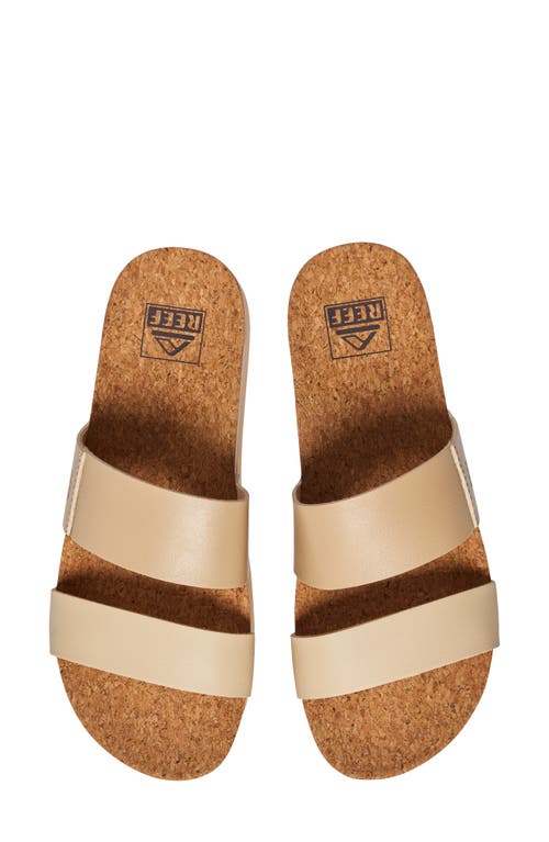 Reef Cushion Vista Hi Platform Slide Sandal In Oasis Duo