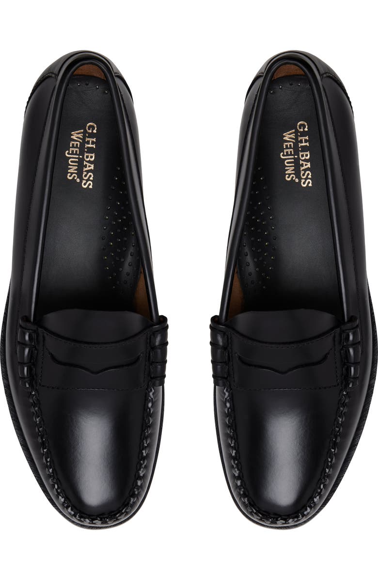G.H.BASS Larson Penny Loafer, Alternate, color, Black
