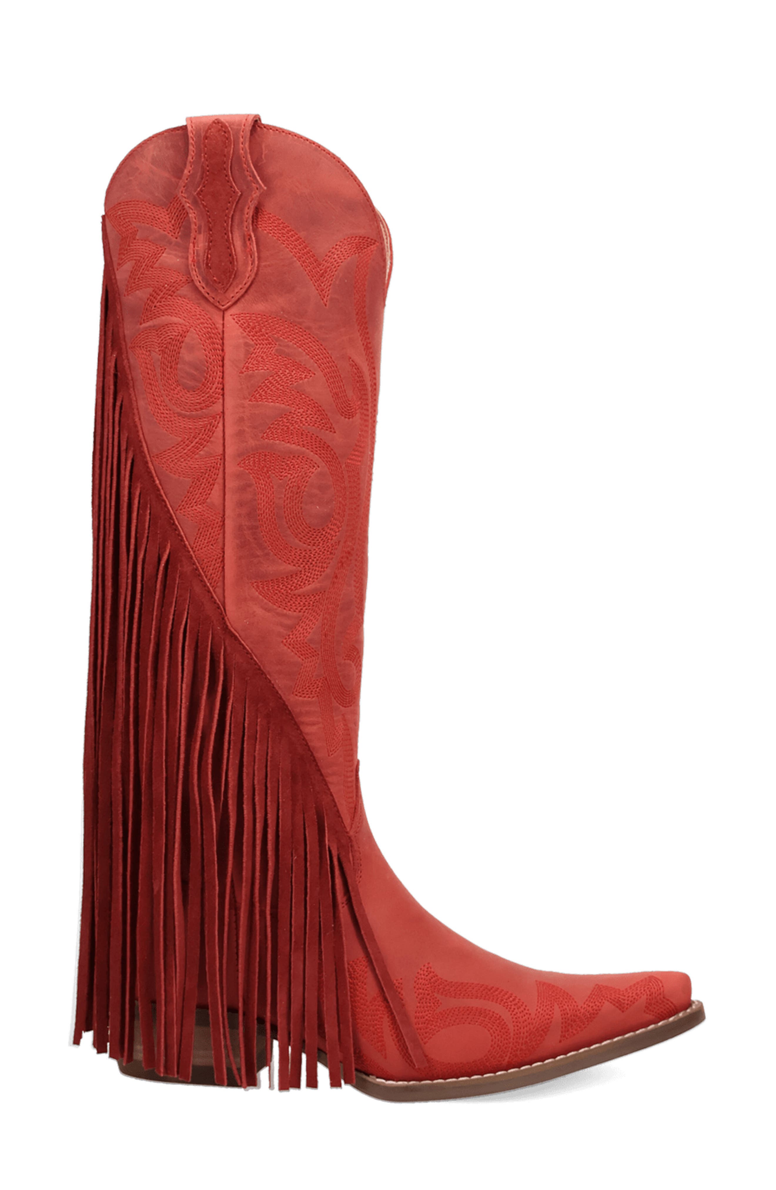 Walk West Western Boot, Alternate, color, RED