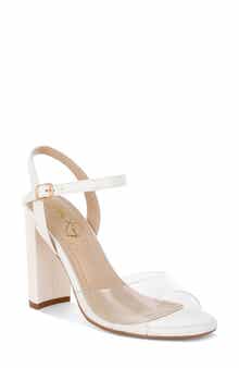 LONDON RAG Perta Block Heel Ankle Strap Sandal