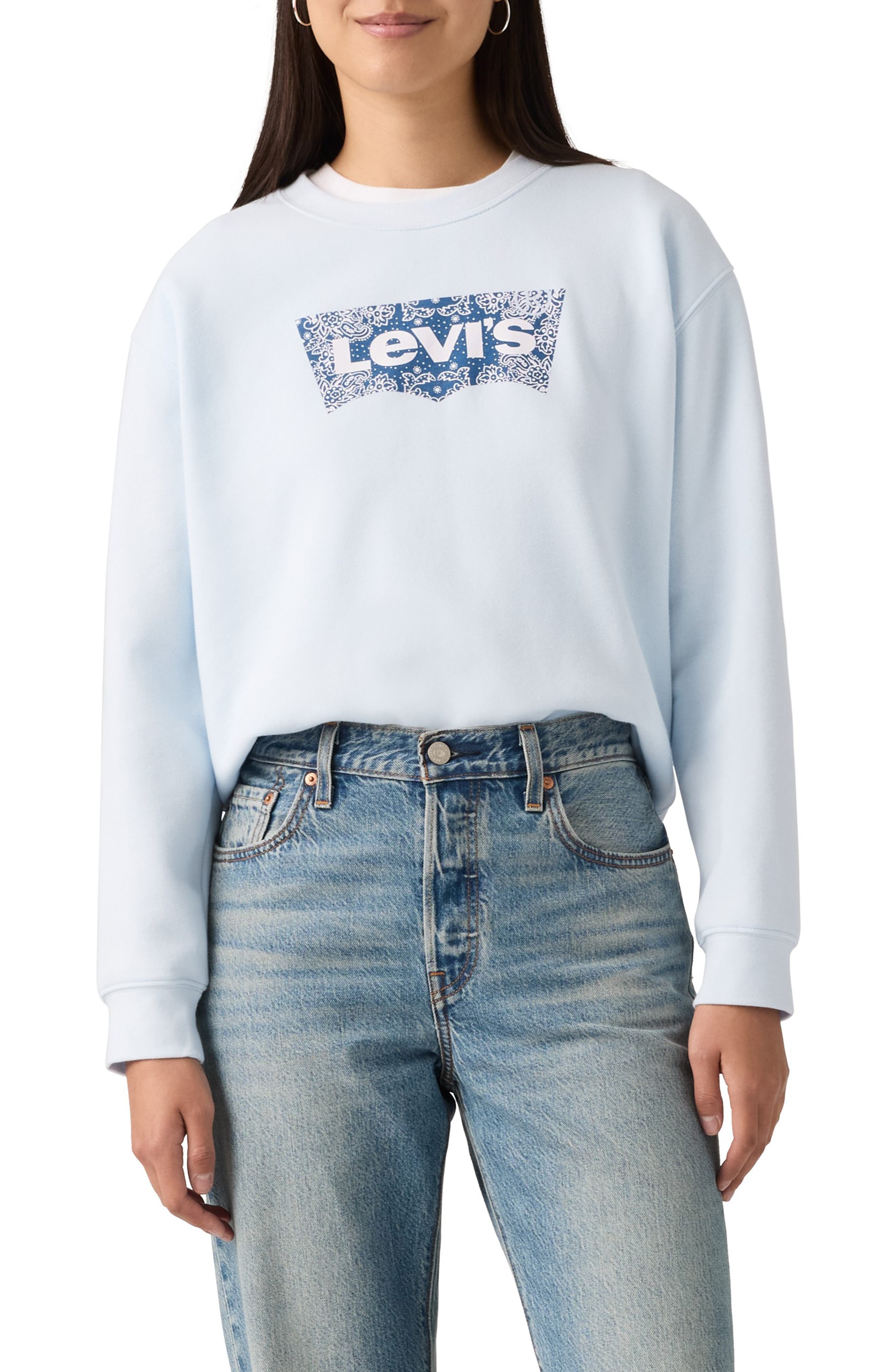 Everyday Cotton Blend Crewneck Sweatshirt
