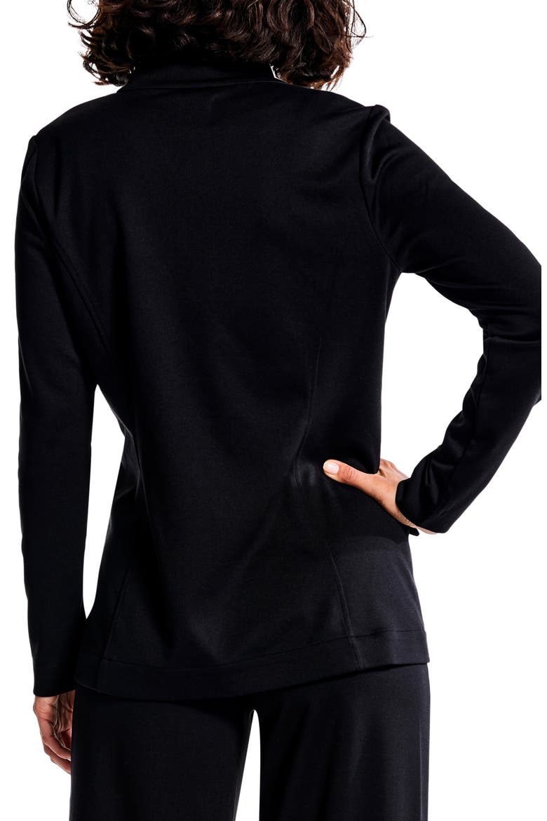 Ponte Blazer, Alternate, color, BLACK ONYX