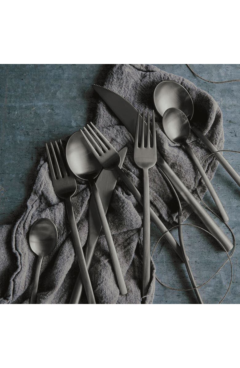 Mepra Due Serving Set - 2 Pieces, Alternate, color, Ice Black Gold