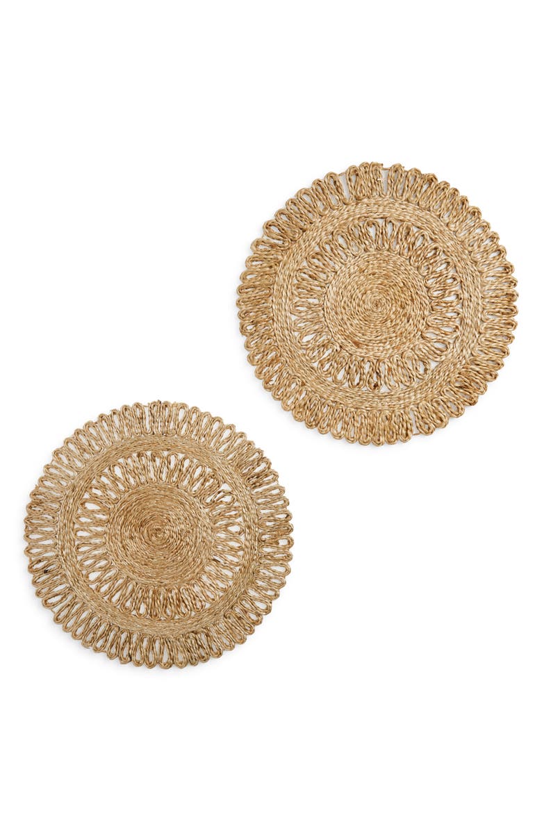 NEXT Set of 2 Jute Placemats, Main, color, 