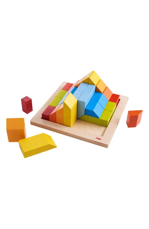 Creative Stones 3D Wooden Arranging Blocks
