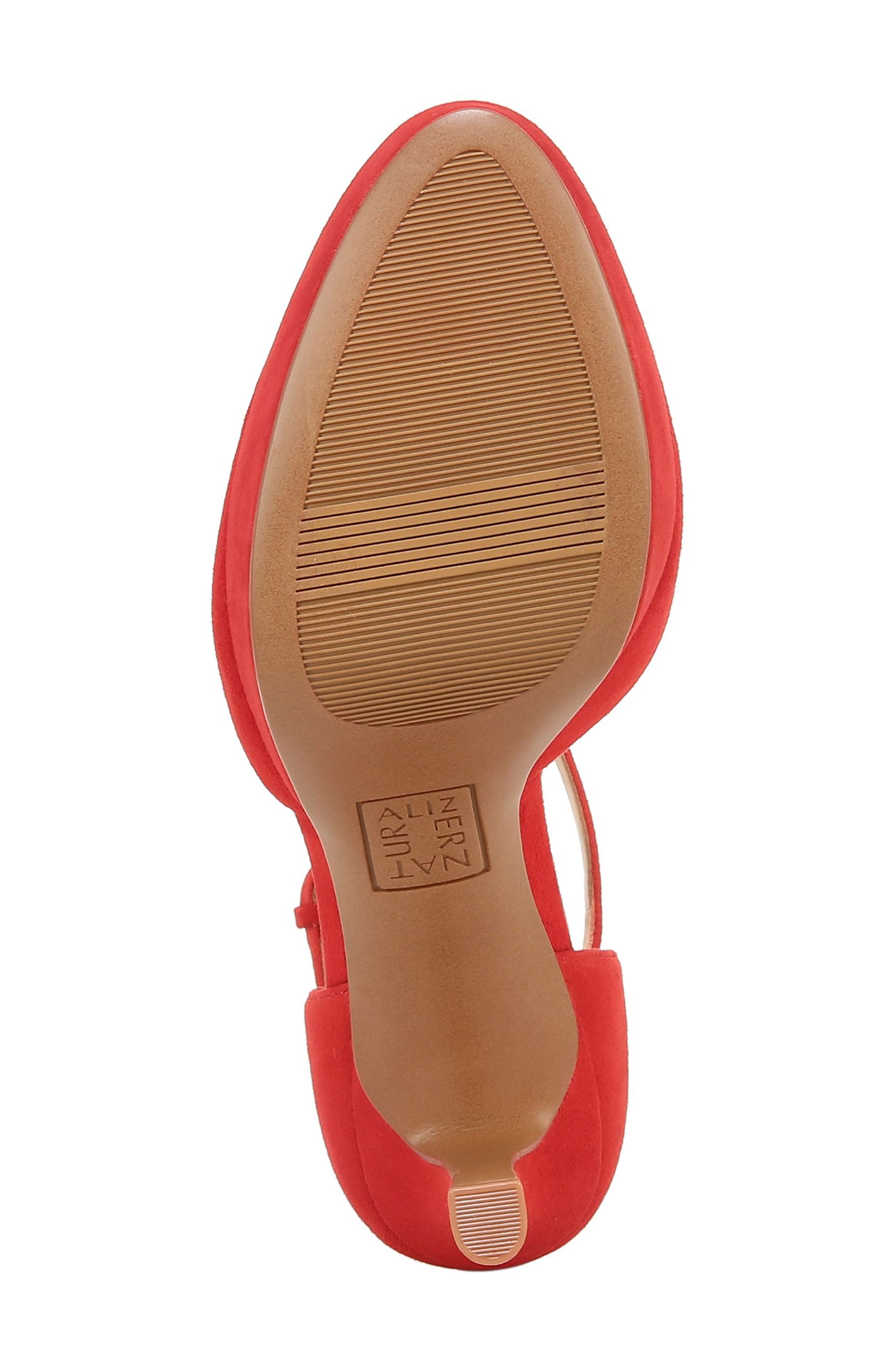 Naturalizer Crissy Platform Mary Jane, Alternate, color, Crimson Red Leather