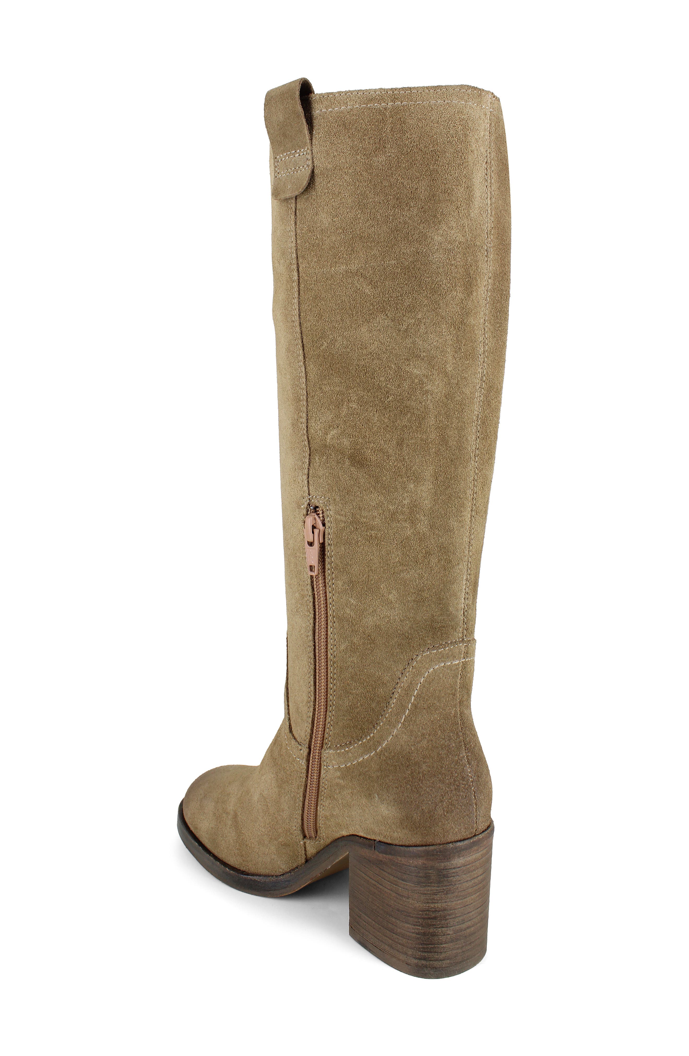 ZIGI Casper Knee High Block Heel Boot (Women) | Nordstrom