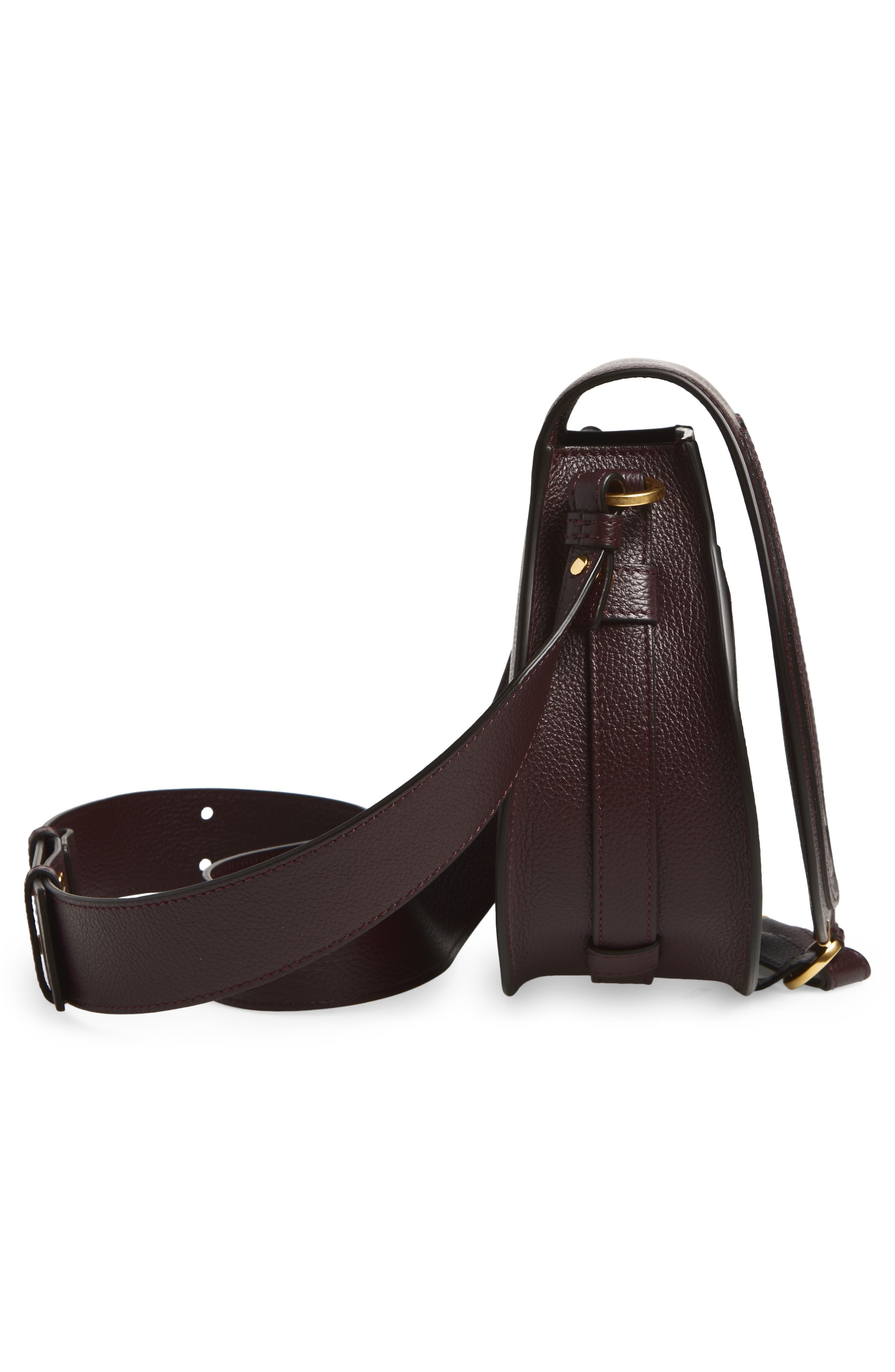 Large Marcie Leather Crossbody Bag, Alternate, color, DEEP VIOLINE