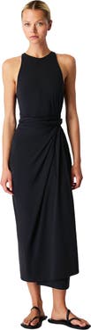 Another Tomorrow Sarong Tie Dress