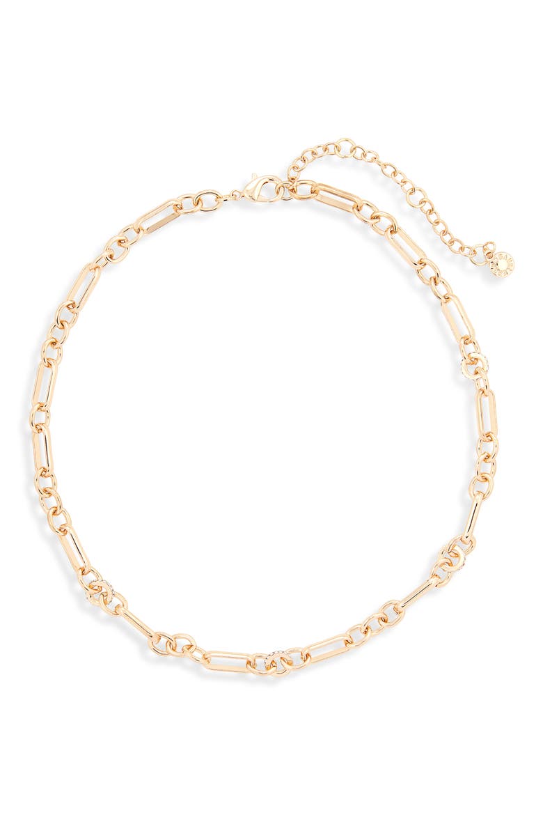 Chain Link Necklace, Alternate, color, GOLD