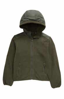 Save The Duck Kids' Neville Water Resistant Fleece Zip Hoodie