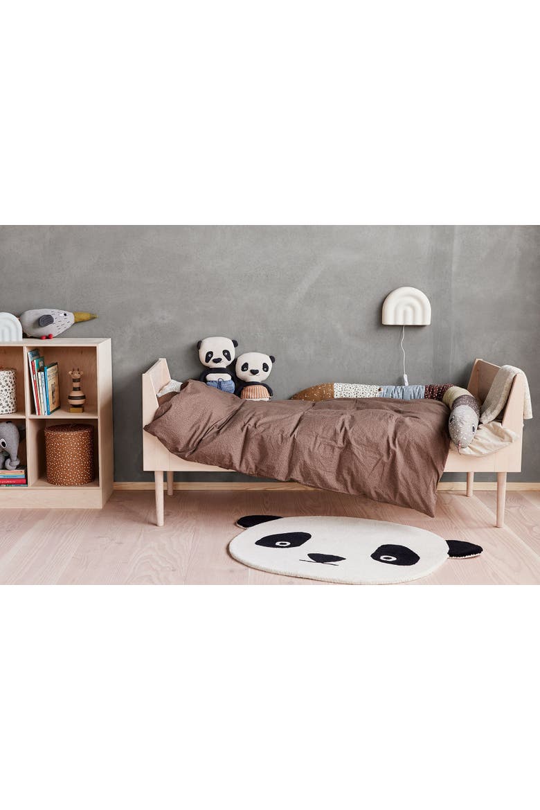 Panda Rug, Alternate, color, White