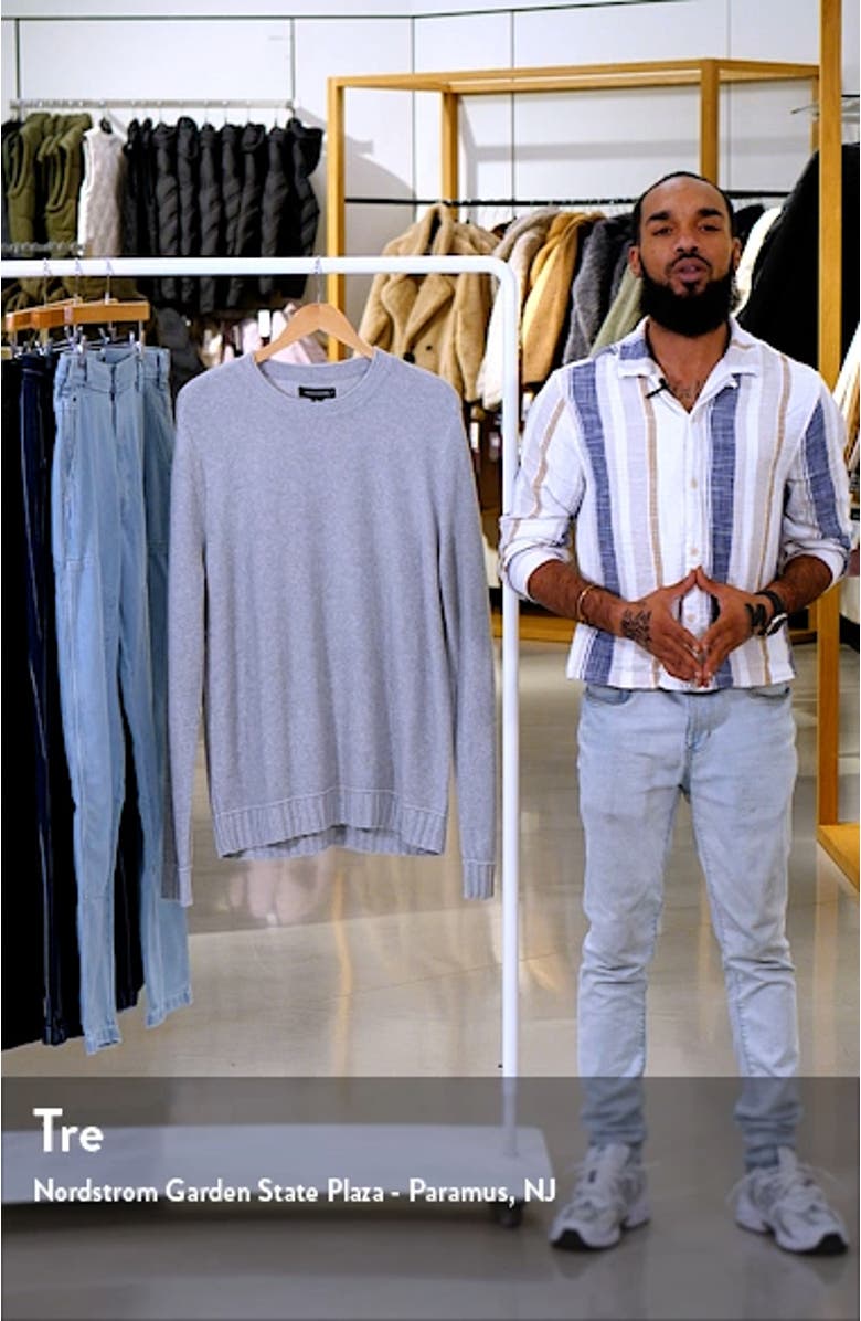 Roll Neck Cotton Sweater, sales video thumbnail