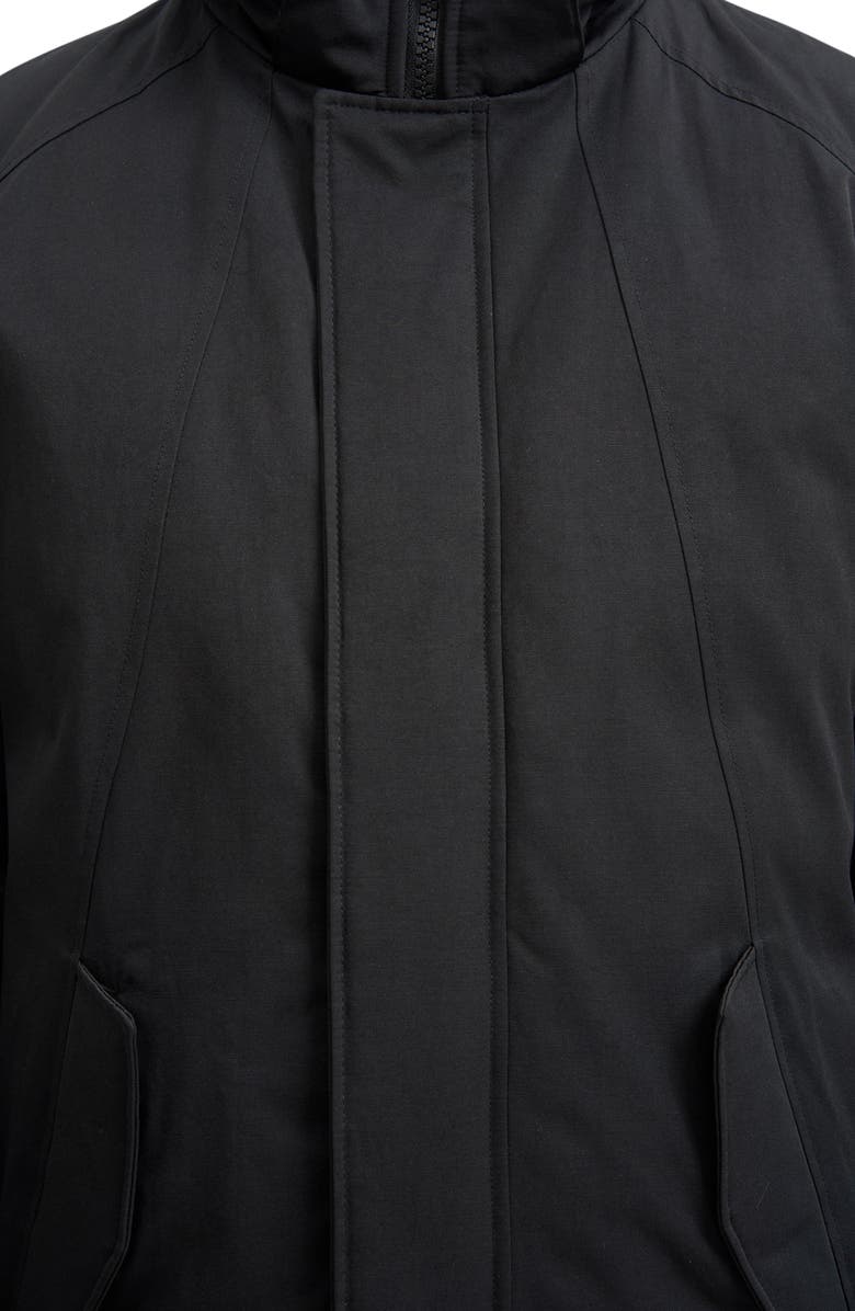 TOBOGGAN CANADA Nick III Water Resistant Faux Fur Trim Parka, Alternate, color, Black/Silver