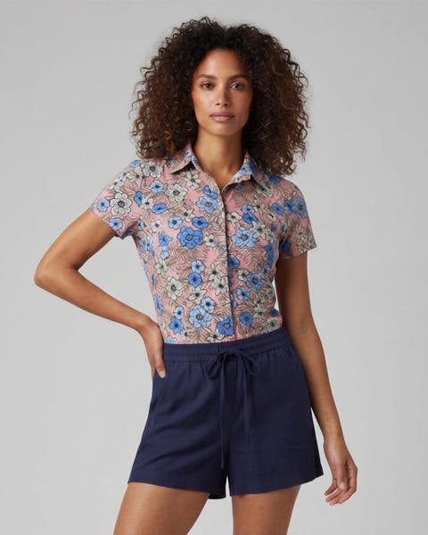Tropical Mix Womens Printed Shirt