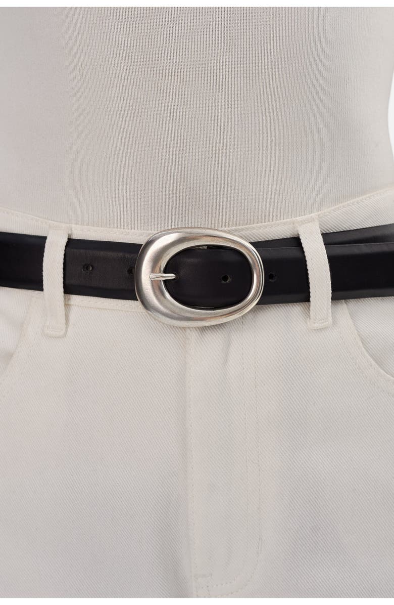 LAMARQUE Doha | Leather Belt, Alternate, color, Black