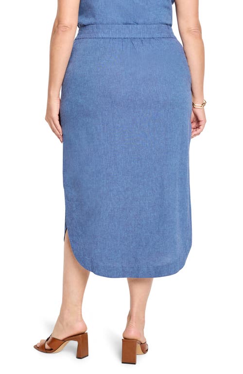 Shop Nic + Zoe Nic+zoe Rumba Linen Blend Midi Skirt