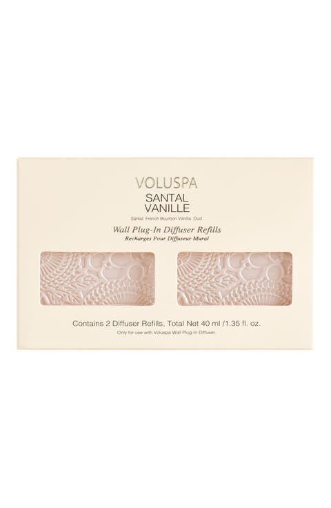 Santal Vanille Wall Plug-In Diffuser Refills
