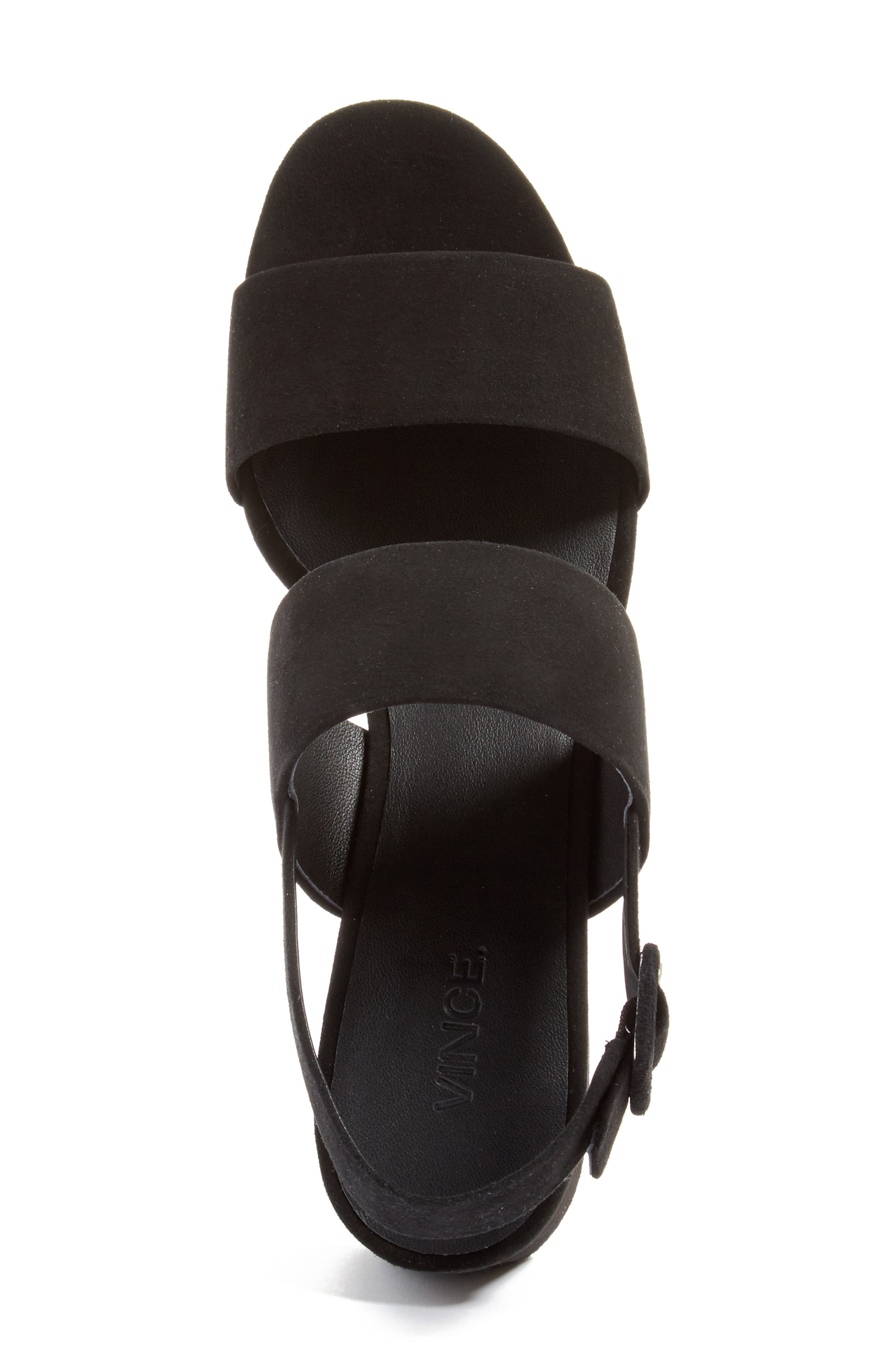 Taye Sandal, Alternate, color, BLACK