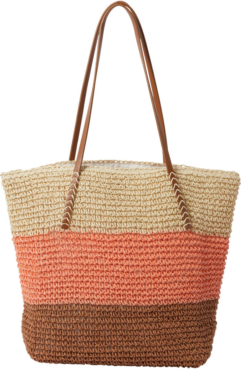 Billabong Perfect Find Straw Bag, Alternate, color,