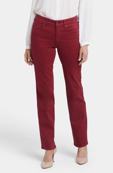 Shop Burgundy NYDJ Online | Nordstrom