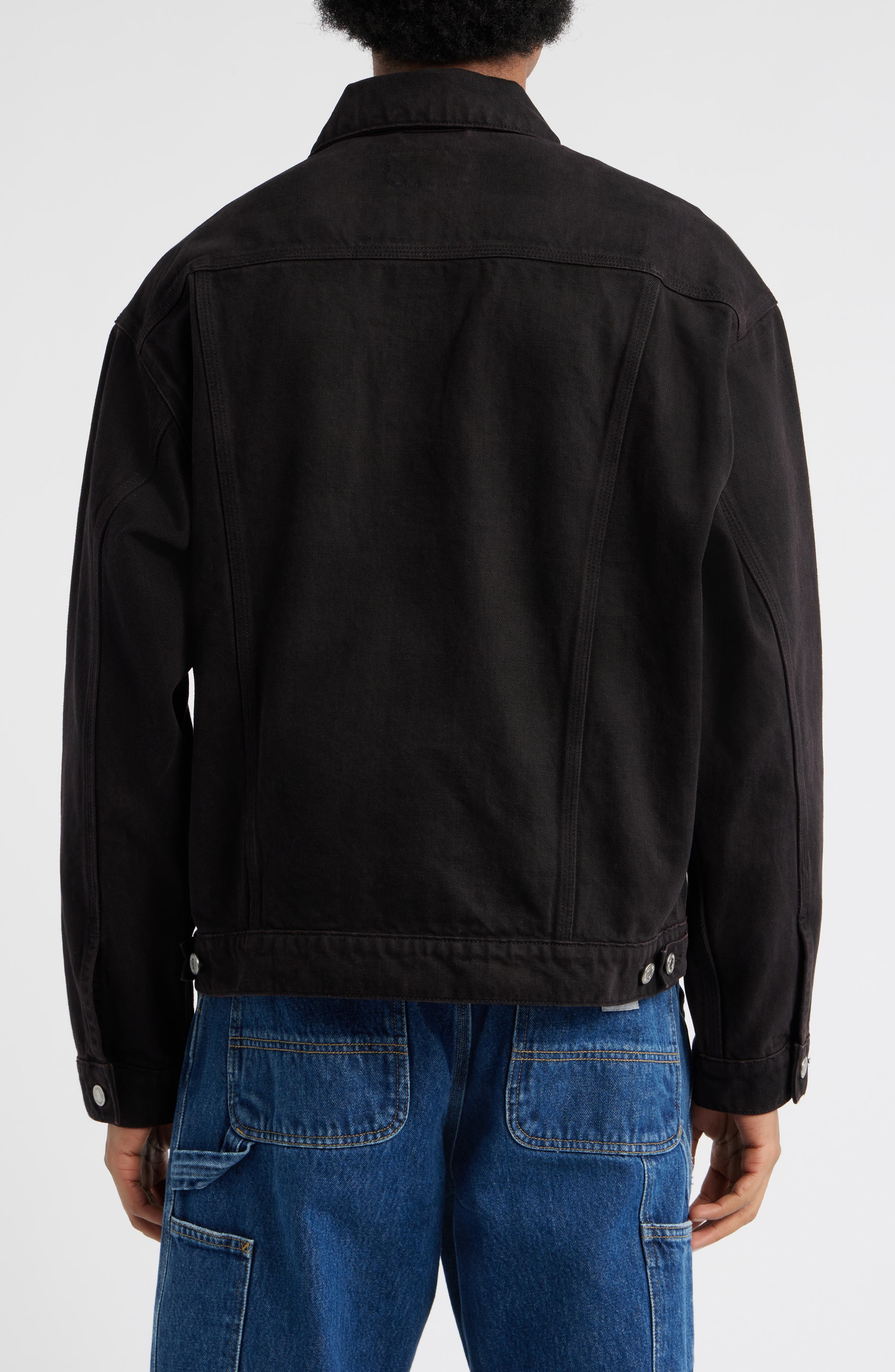 Everson Denim Trucker Jacket - image 2