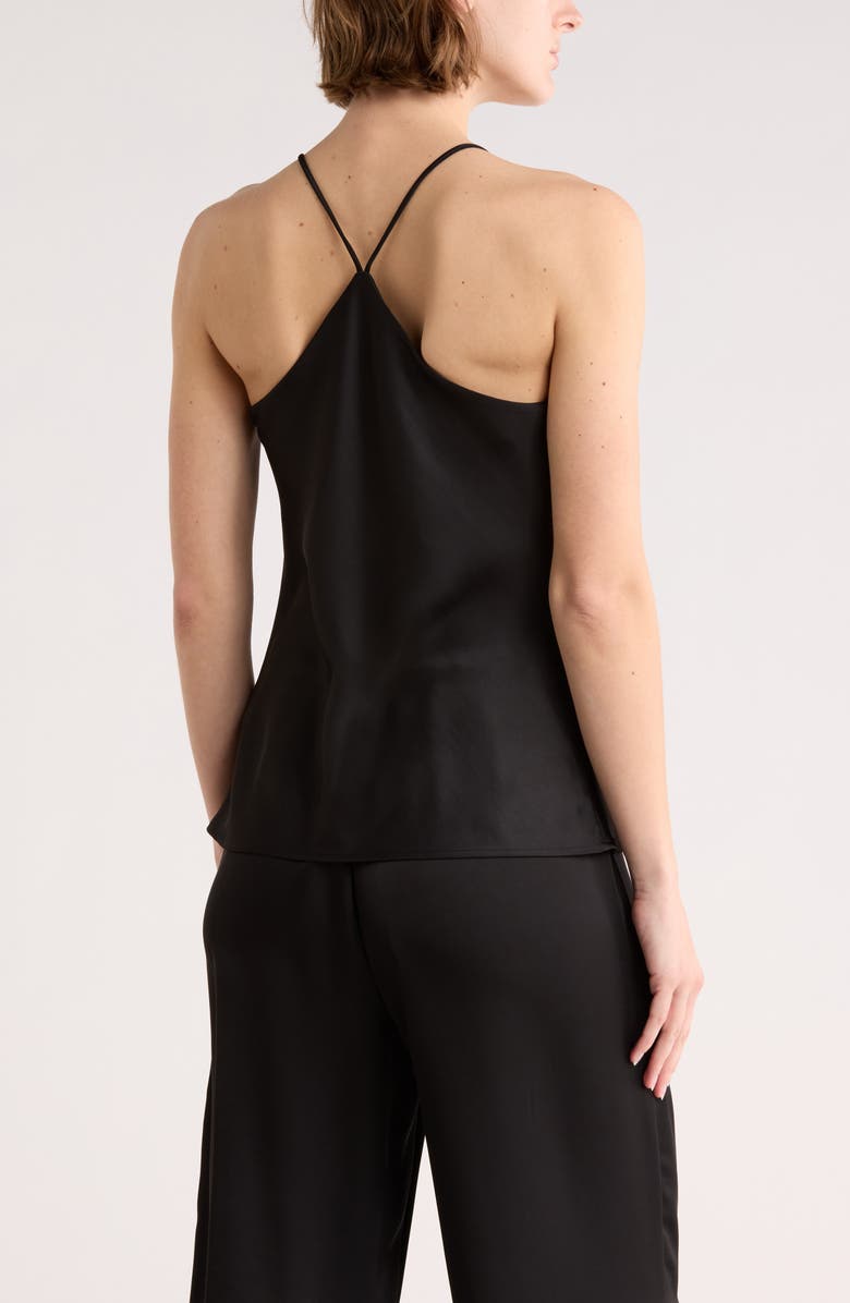 Leith Satin Cami Top, Alternate, color, Black