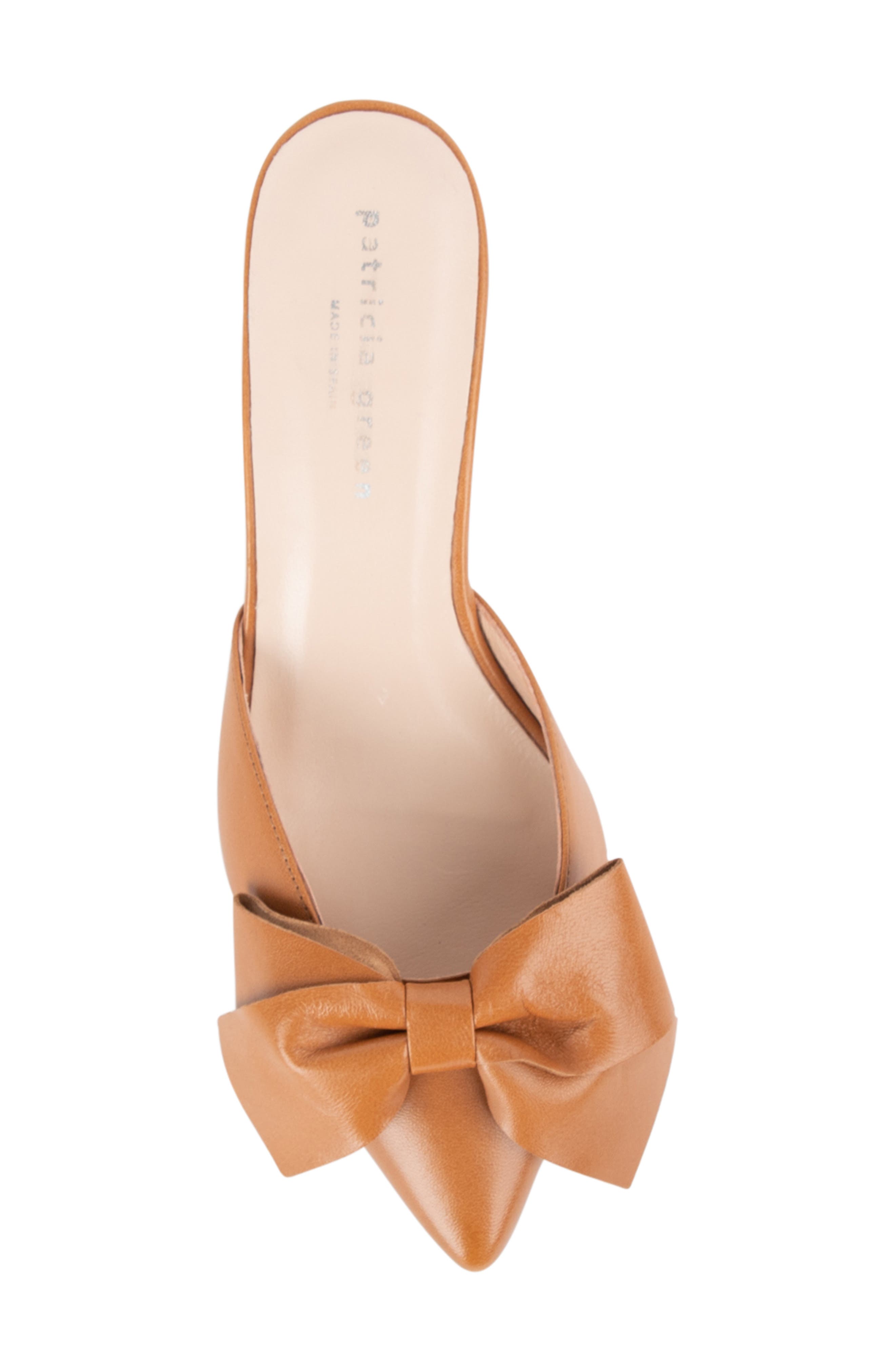 patricia green Malibu Kitten Heel Mule, Alternate, color, Cognac