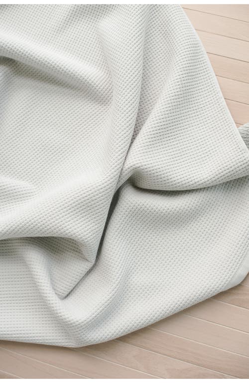 Cozy Earth Waffle Bath Towel In Gray