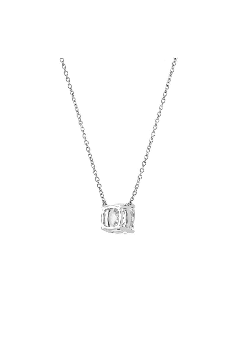 Cushion Chic 14K Gold Lab Grown Diamond Necklace - 1.50 ct, Alternate, color, 14K White Gold