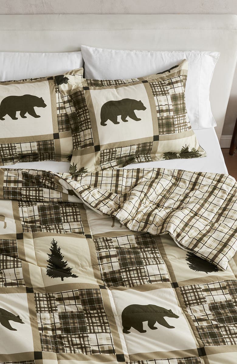 Woven & Weft Lodge Comforter Set, Alternate, color, Stonehurst