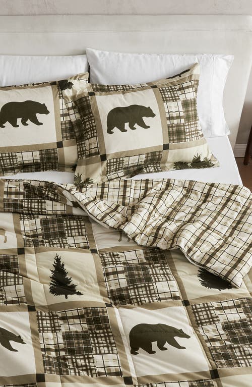 Woven & Weft Lodge Comforter Set In Green