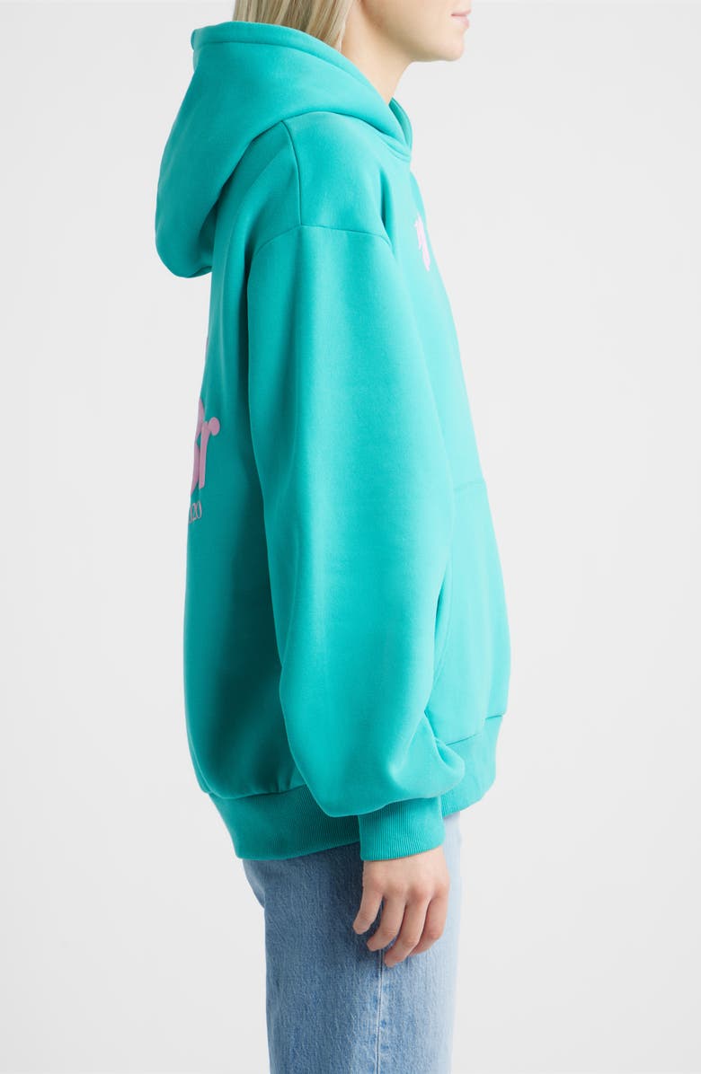 HAPPY CAMP3R Puff Series Hoodie, Alternate, color, Candy Teal