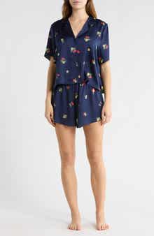 Abound Satin Shortie Pajamas