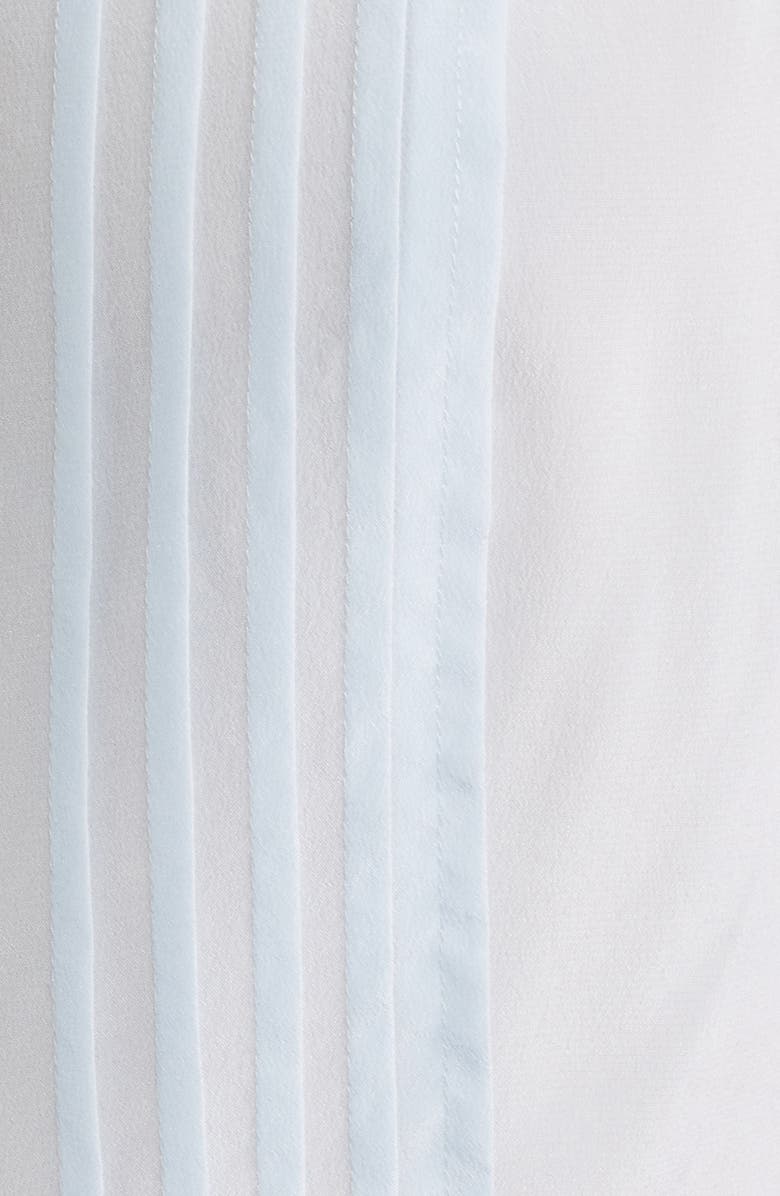 FRAME The Silk Coquette Top, Alternate, color, Sky Blue