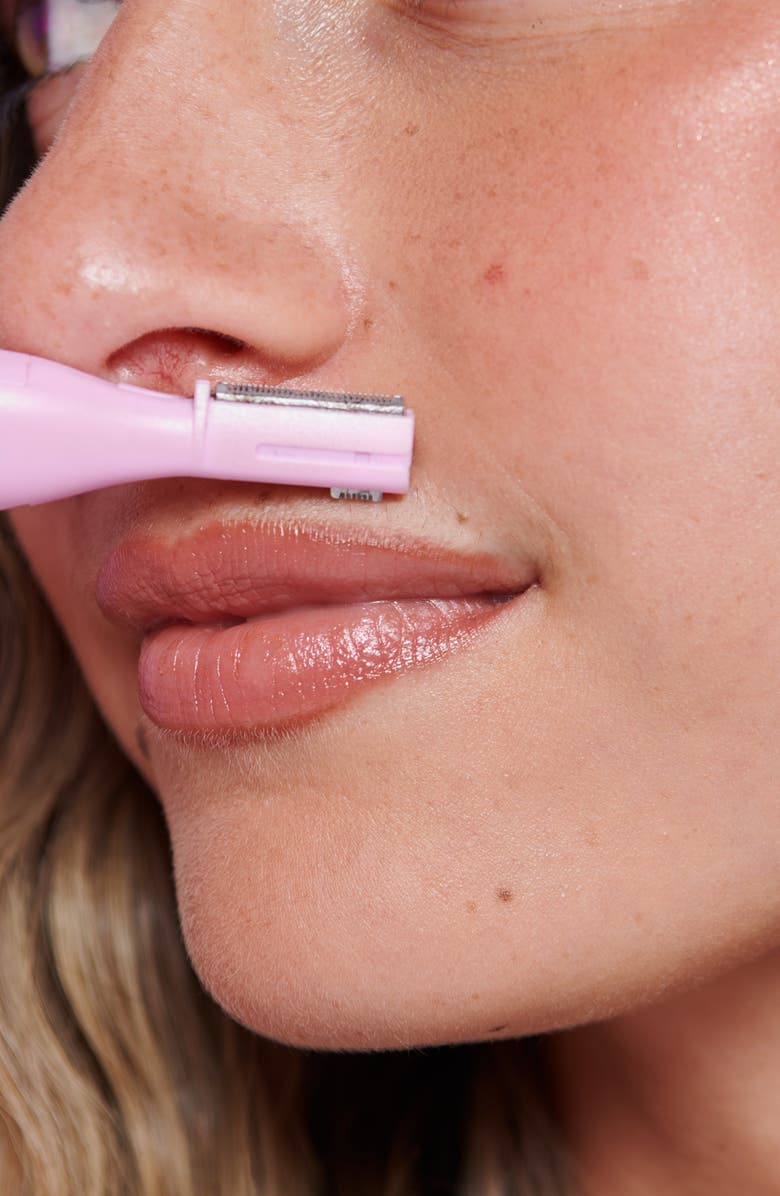Mermade Hair Facial Shaver, Alternate, color, Pink