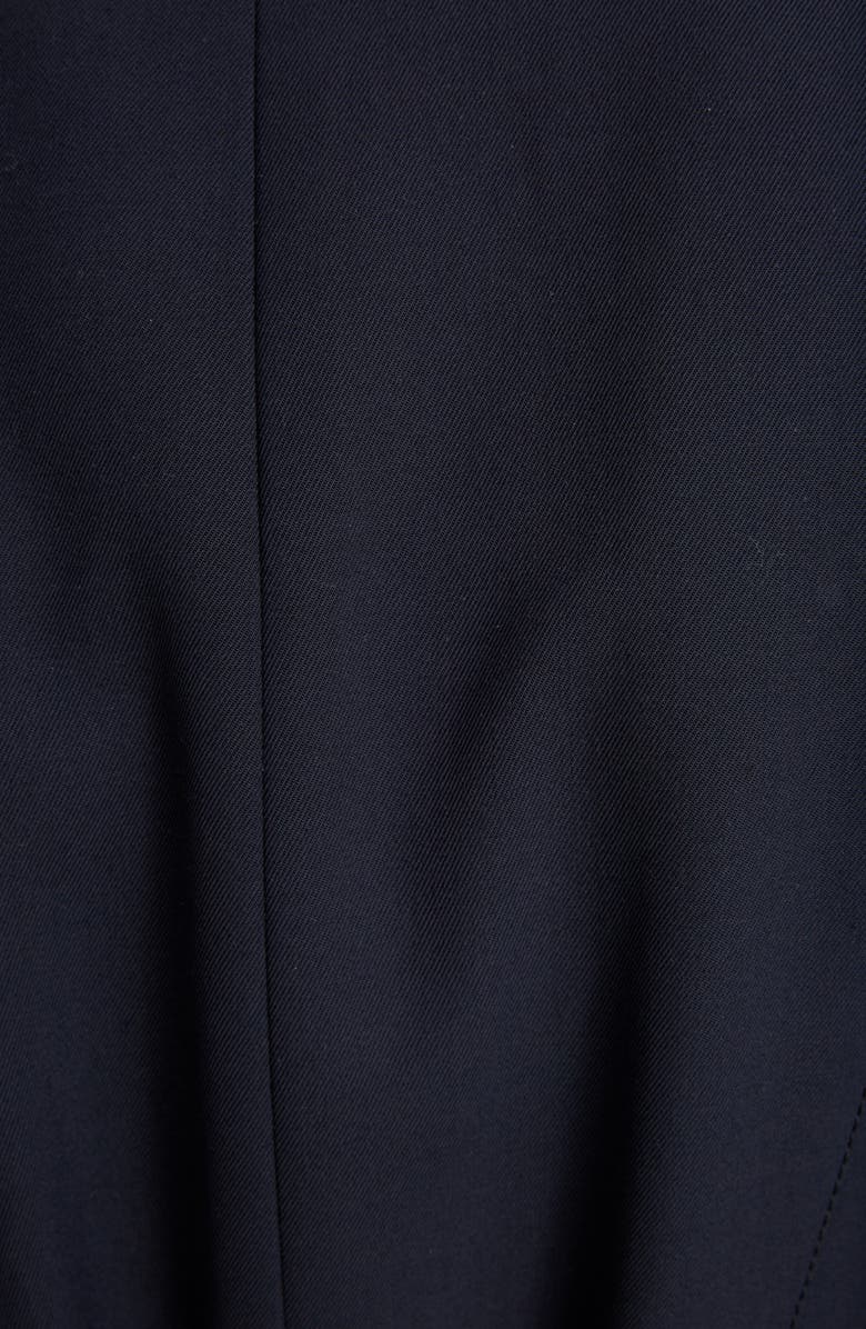 Chloé Button Detail Long Trench Coat, Alternate, color,