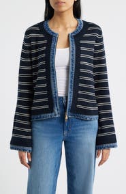 Wit & Wisdom Mixed Media Jacket