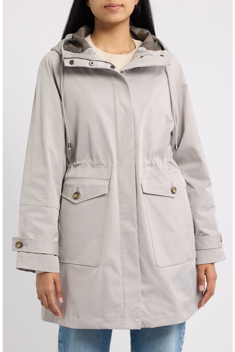 Anorak Raincoat, Alternate, color, ASH GREY