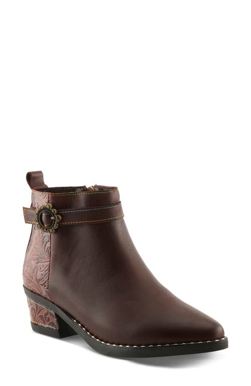 L'artiste By Spring Step Acree Bootie In Brown
