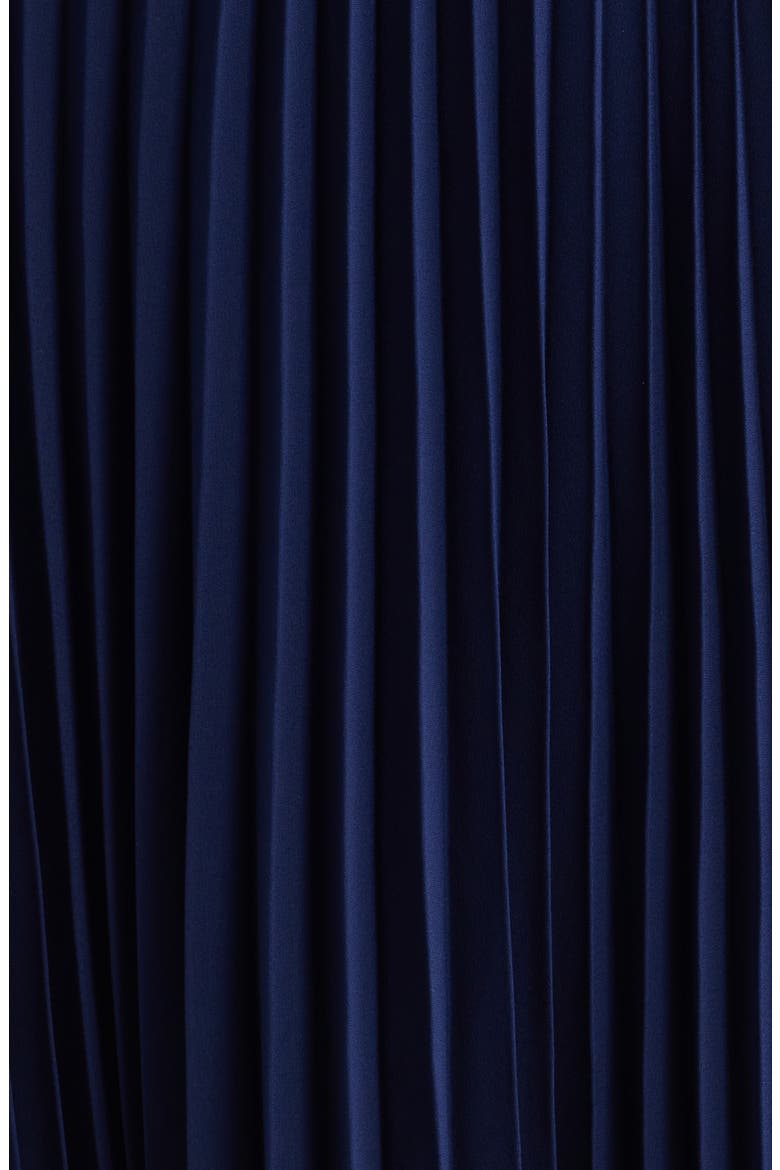 Belted Pleated Midi Skirt, Alternate, color, DISTANT MOUNTAIN