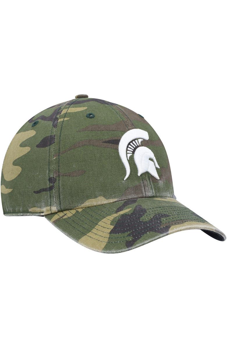 '47 Men's '47 Camo Michigan State Spartans Clean Up Core Adjustable Hat, Alternate, color, 