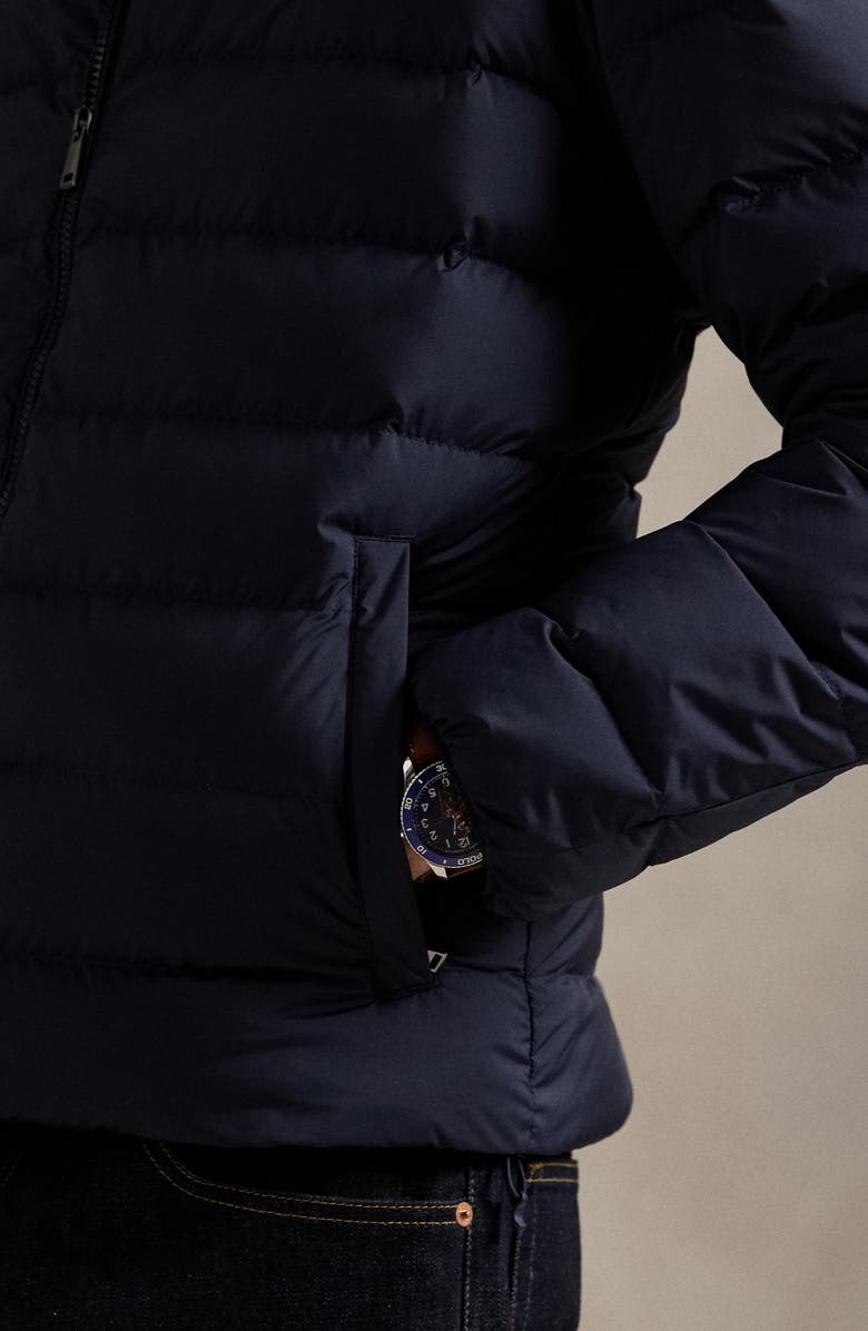 Polo Ralph Lauren The Colden Packable Down Jacket, Alternate, color, Collection Navy