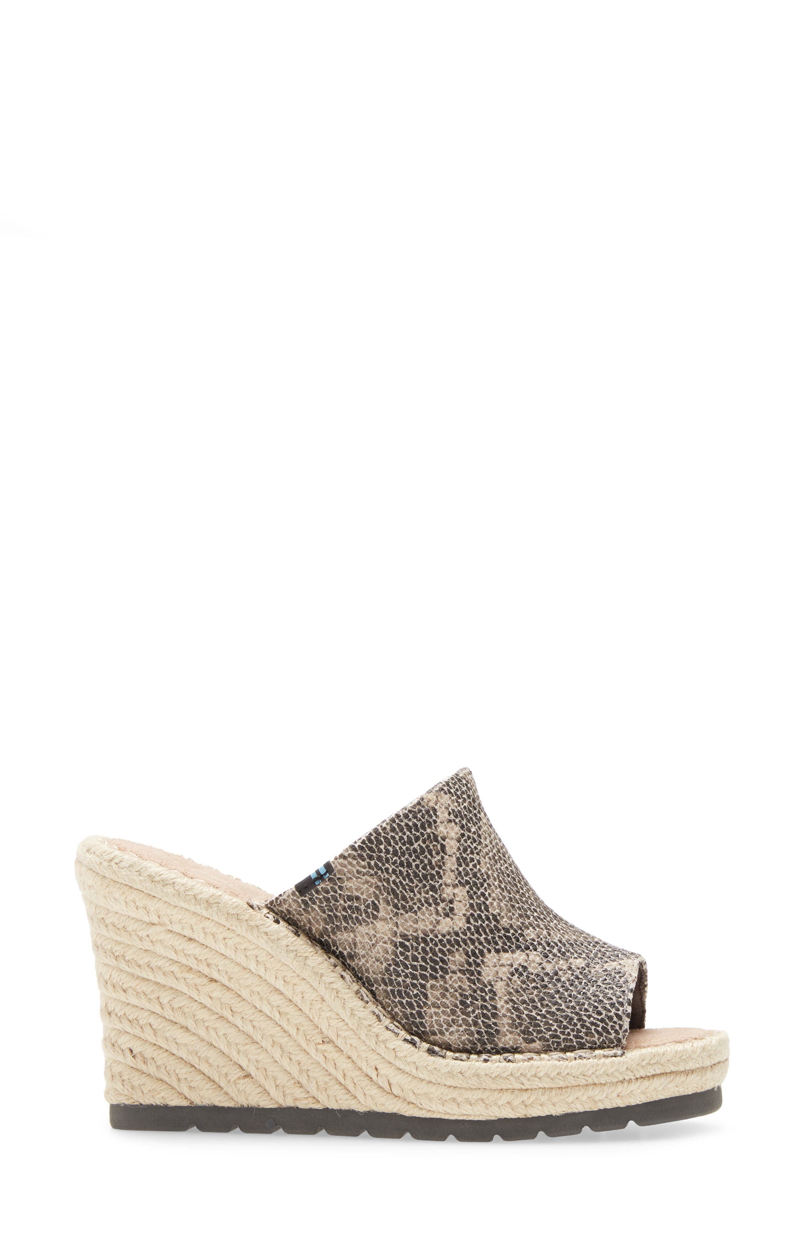 TOMS Monica Wedge Slide Sandal, Alternate, color, 
