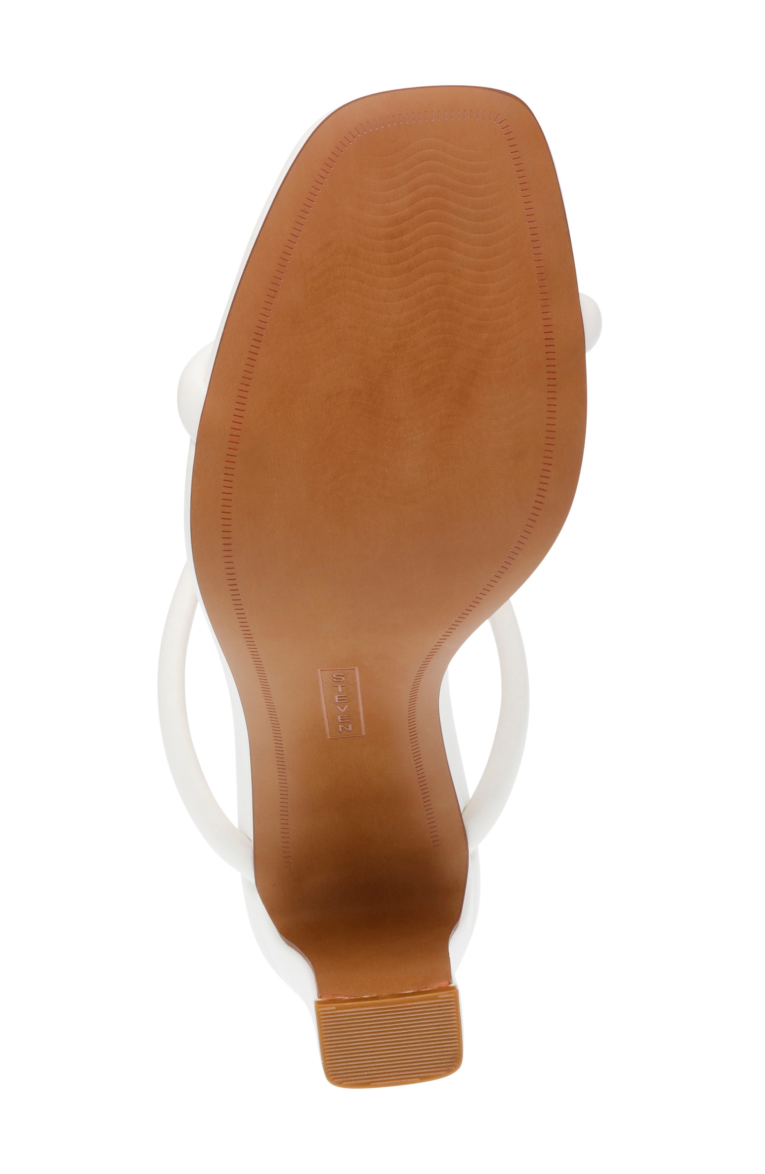 Jercy Sandal, Alternate, color, WHITE
