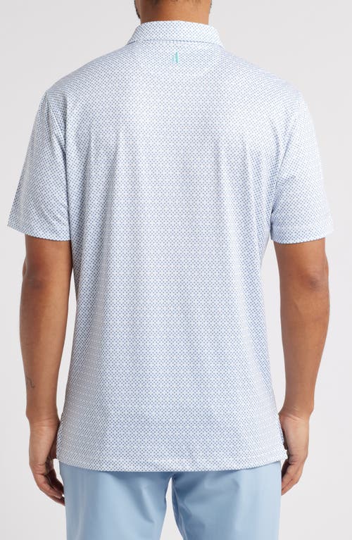 JOHNNIE-O JOHNNIE-O MAXIM DOT PRINT PREP-FORMANCE GOLF POLO