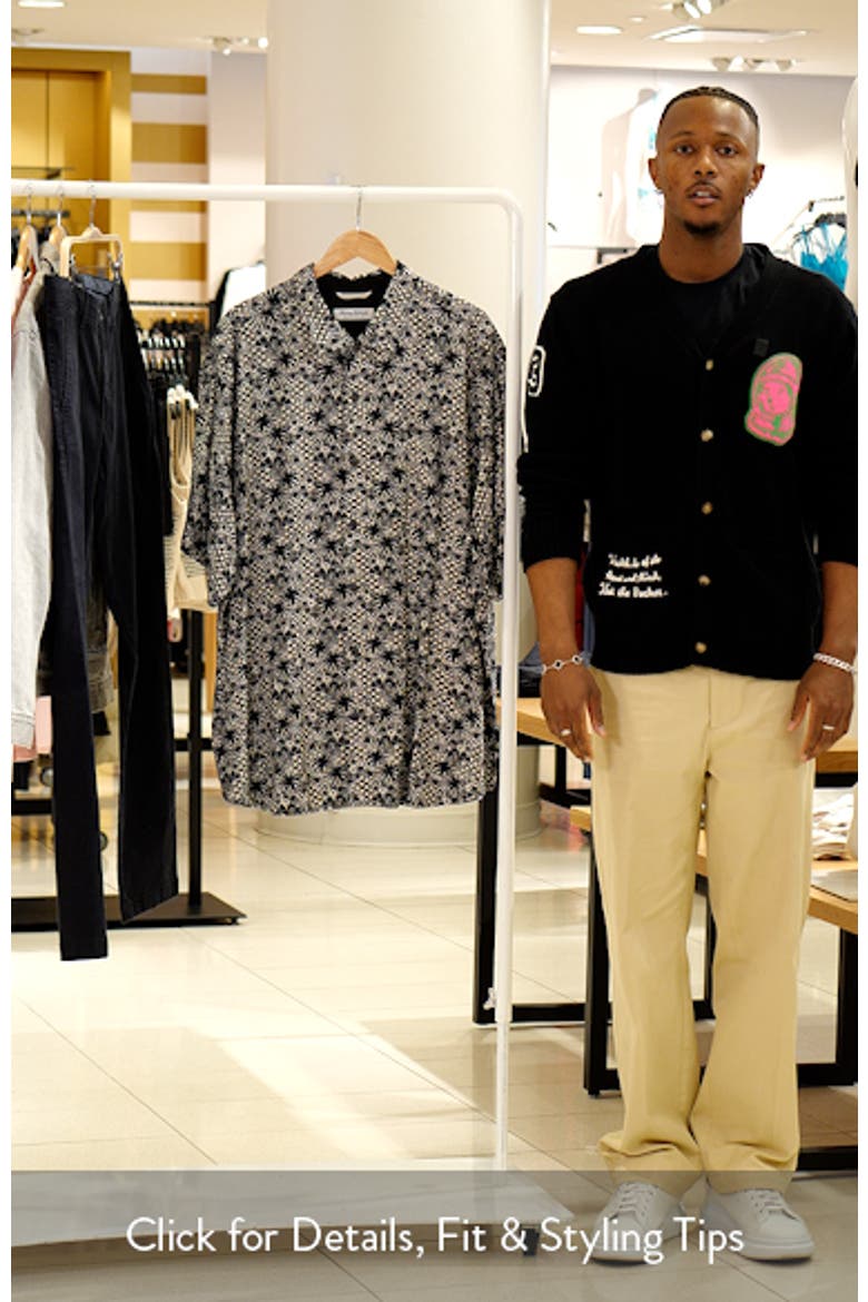 Veracruz Cay Palm Cascade Short Sleeve Button-Up Shirt video
